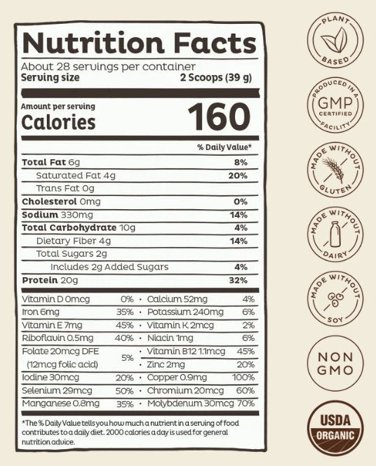 CampusProtein.com - Kos Organic Plant Protein - | Delivery near me in ... Farm2Me #url#