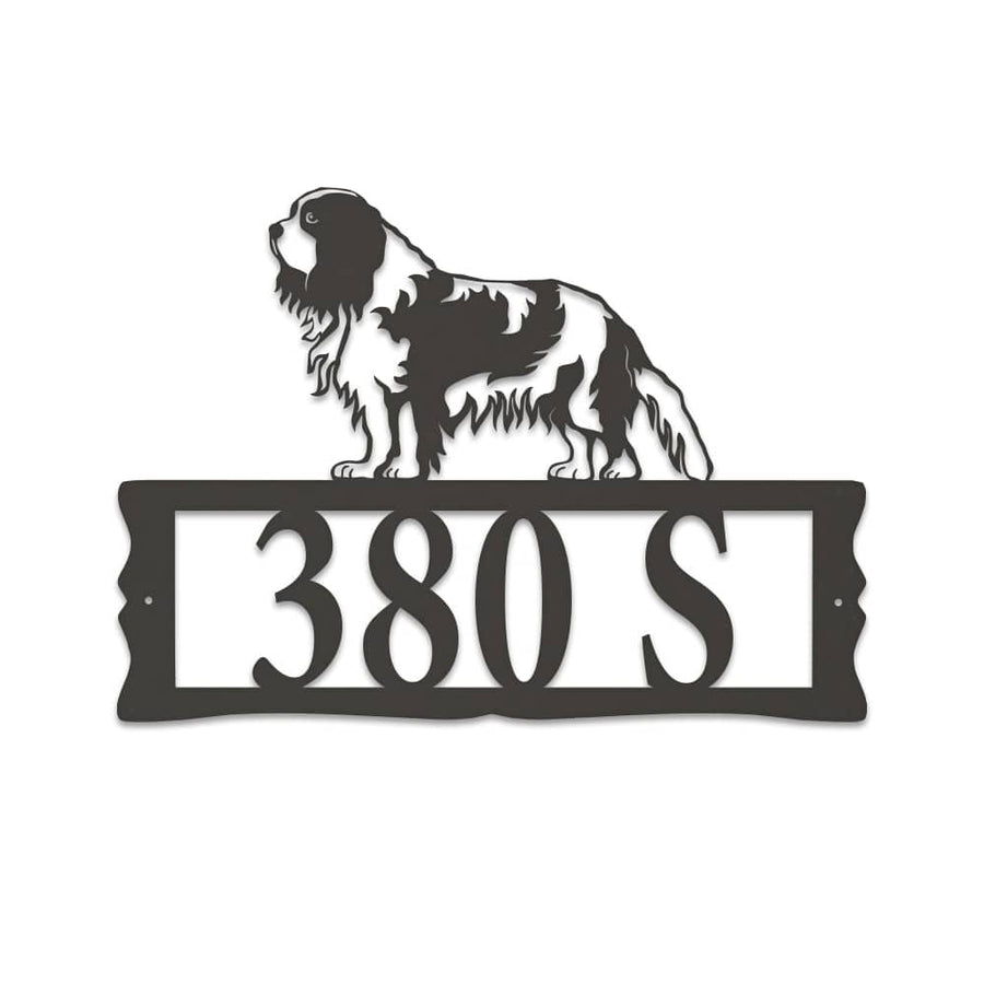 Cavalier King Charles - Address Sign
