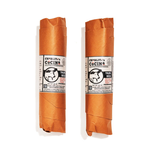 Charlito's Cocina - Charlito’s Cocina Trufa Seca - Dry Cured Black Truffle Salami - 16 x 5oz - Meat | Delivery near me in ... Farm2Me #url#