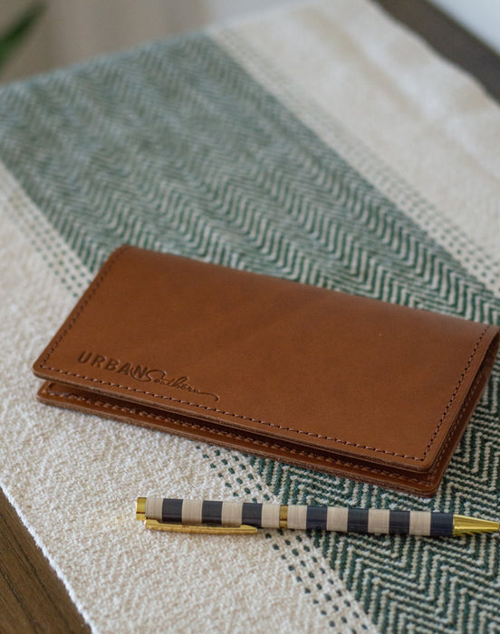 Leather Checkbook Cover