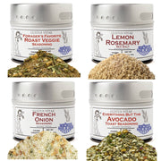 Chef's Secret Luxury Seasonings & Sea Salts Pack | Set of 4 Collections & Gift Sets Gustus Vitae