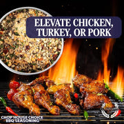 Chop House Choice BBQ Seasoning Bougie BBQ Gustus Vitae