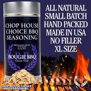 Chop House Choice BBQ Seasoning Bougie BBQ Gustus Vitae