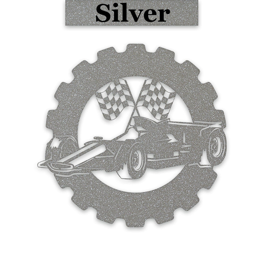Classic Car Collection- Personalized Indy Car Metal Sign