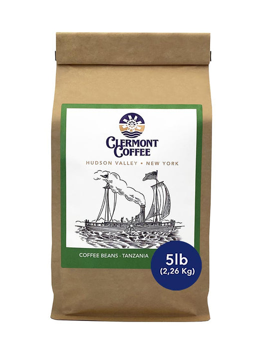 Clermont Coffee Tanzania bag - 5lb (2,26kg) by Farm2Me