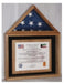 Certificate and American Flag Display Case., , The Military Gift Store, Certificate and Document Frame