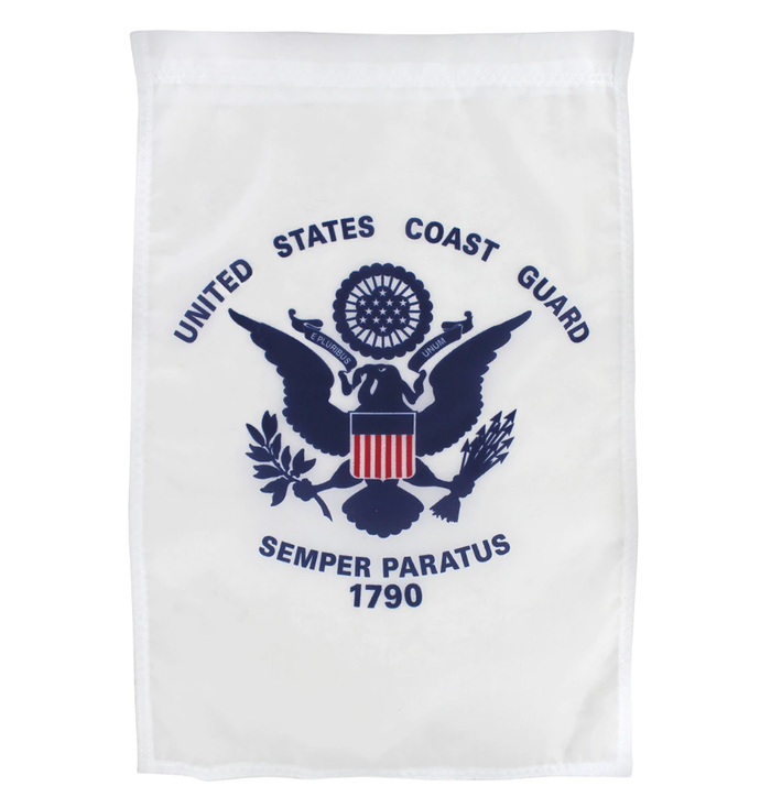Coast Guard Garden Flag