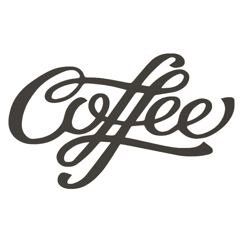 Coffee Bar Metal Sign