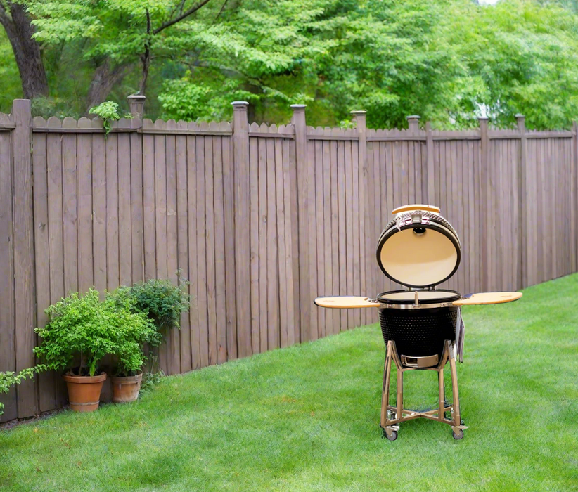 21" COALS by Comfortbilt / Kamado Grill Ceramic Grill Charcoal Grill - Black