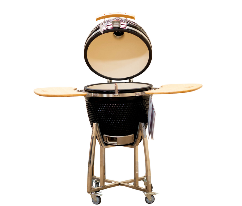 23" COALS by Comfortbilt / Kamado Grill Charcoal Ceramic Grill - Black