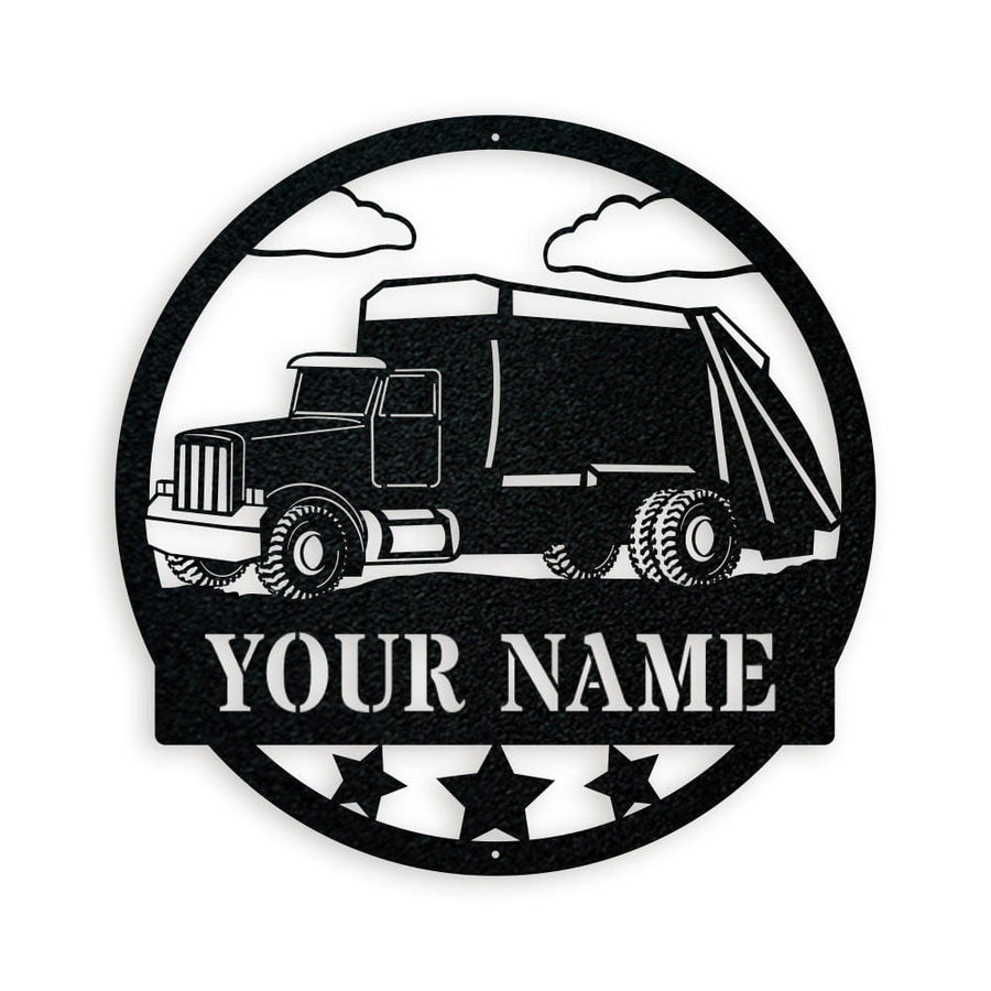 Construction Collection: Garbage Truck Monogram