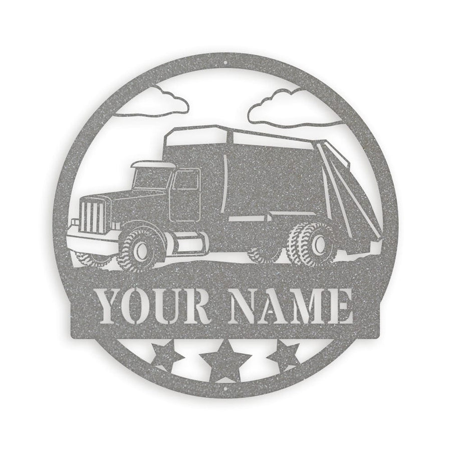 Construction Collection: Garbage Truck Monogram