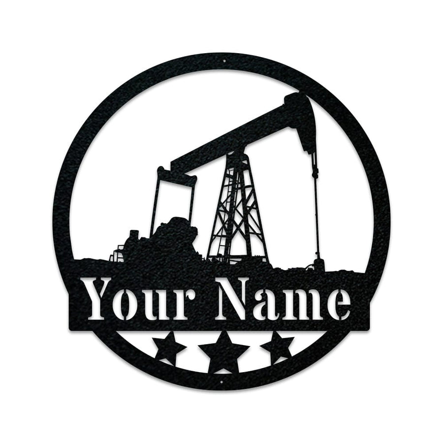 Construction Collection: Oil Rig Monogram