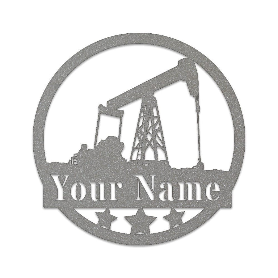 Construction Collection: Oil Rig Monogram