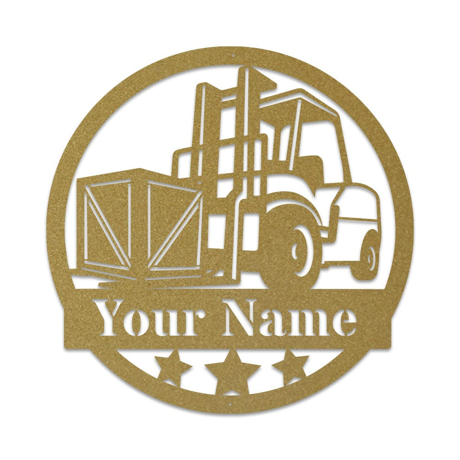Construction Collection: The Forklift Monogram