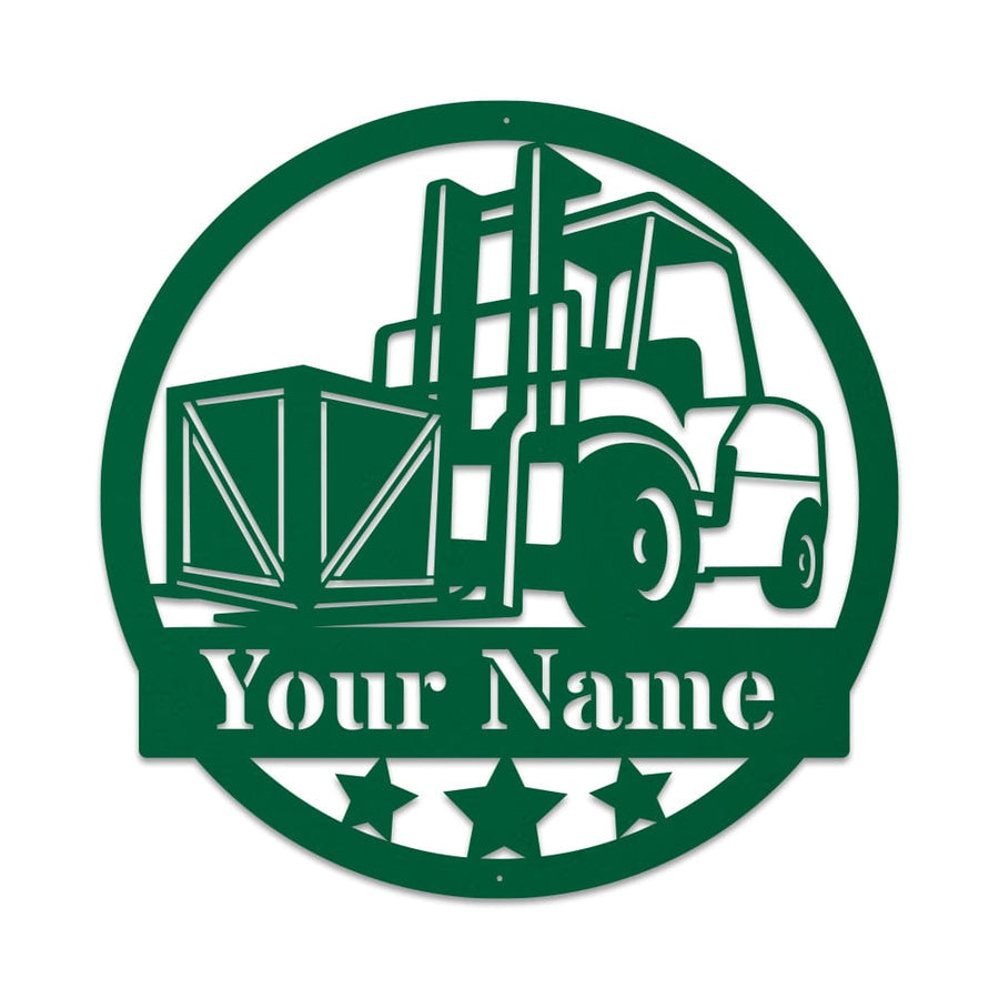 Construction Collection: The Forklift Monogram