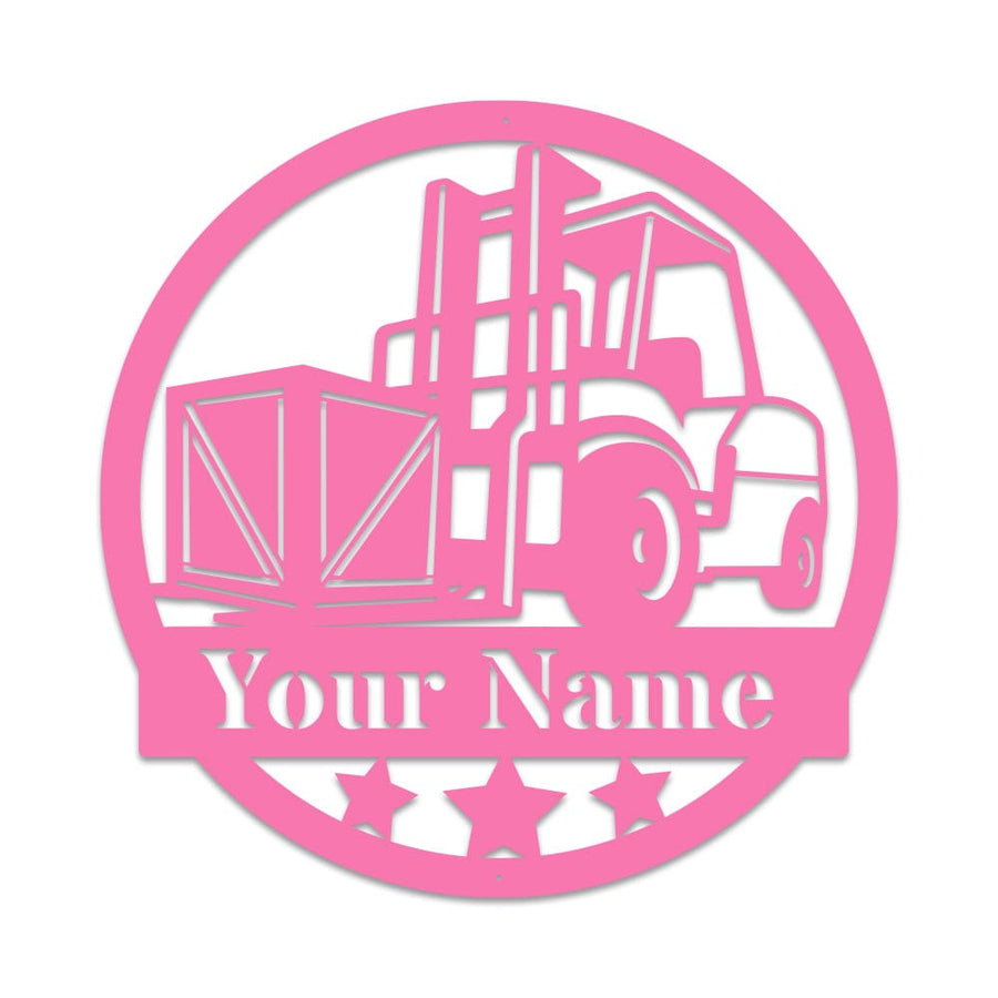 Construction Collection: The Forklift Monogram
