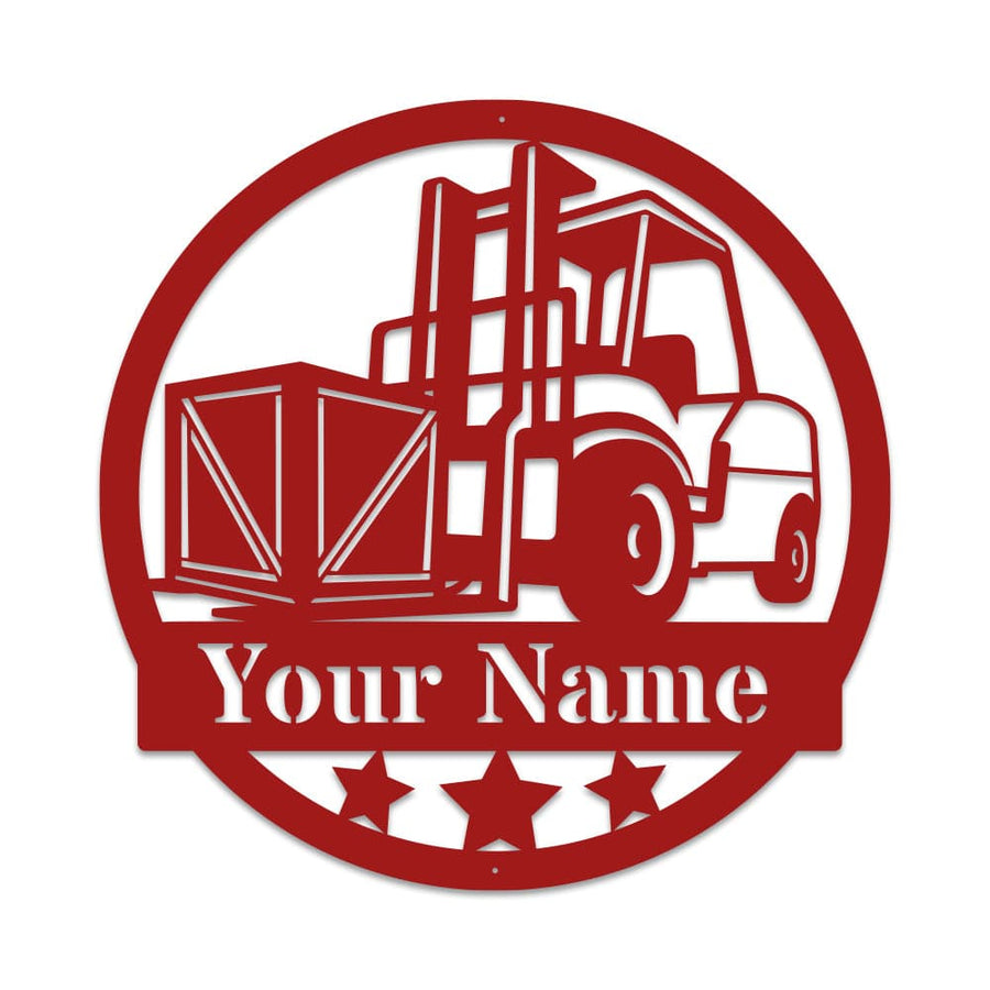 Construction Collection: The Forklift Monogram