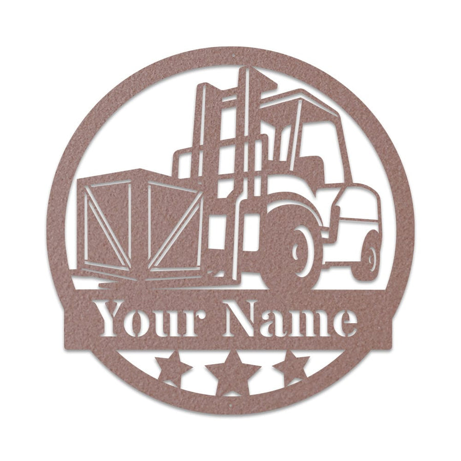 Construction Collection: The Forklift Monogram