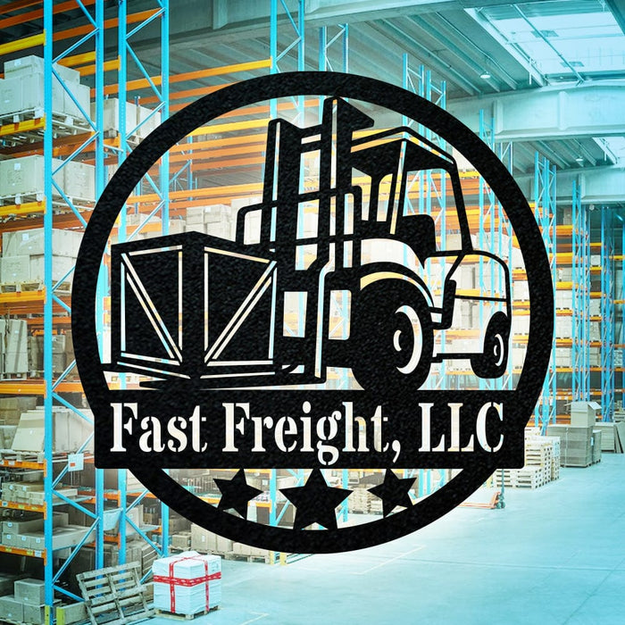 Construction Collection: The Forklift Monogram