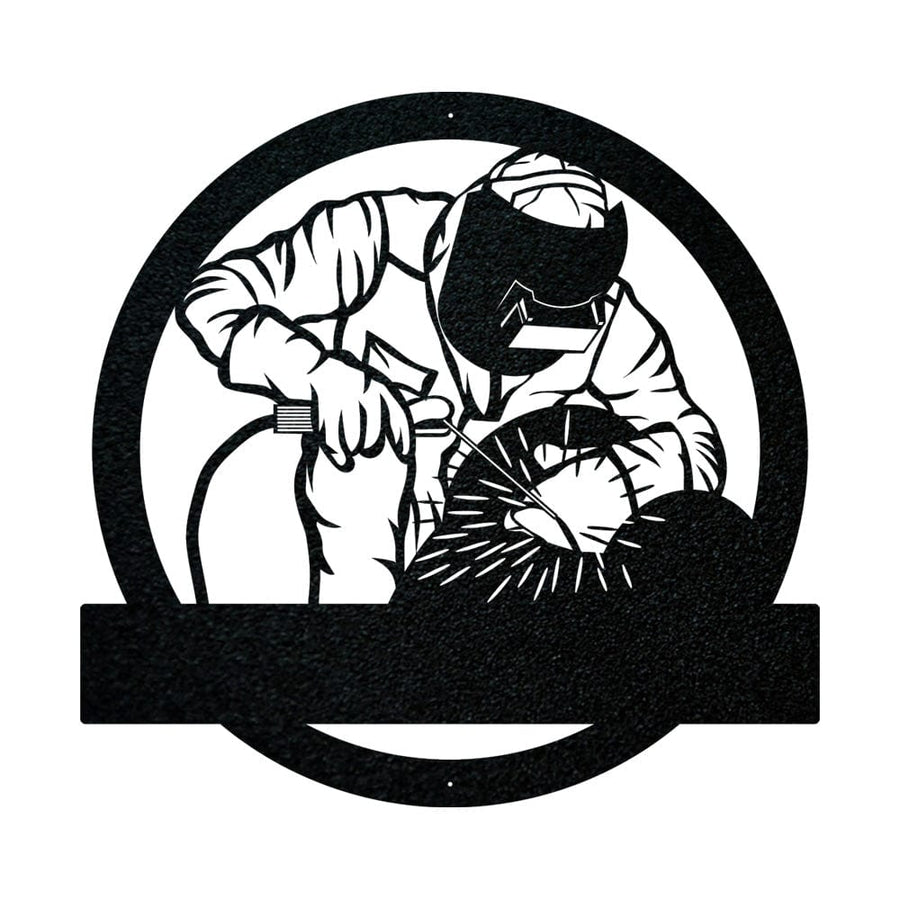 Construction Collection: Welding Monogram Sign