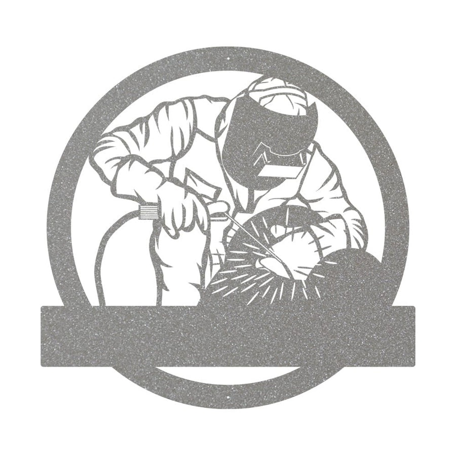 Construction Collection: Welding Monogram Sign