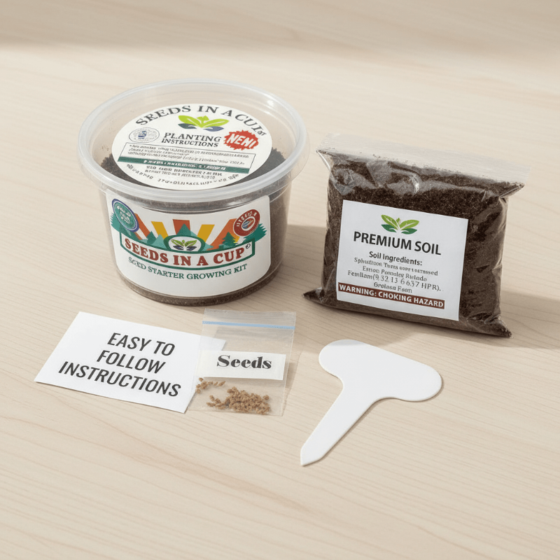 American Sycamore Tree Grow Kit | Seeds In A Cup®