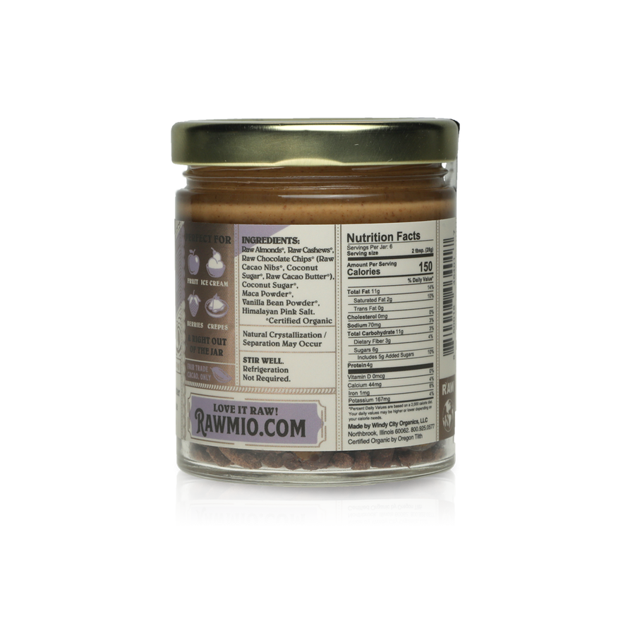Almond Chocolate Chip Cookie Dough Spread
