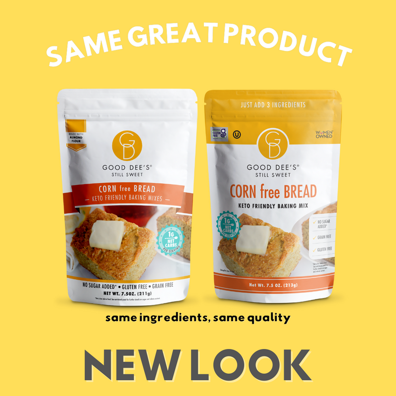 Corn (free) Keto Bread Mix - Gluten Free and No Added Sugar