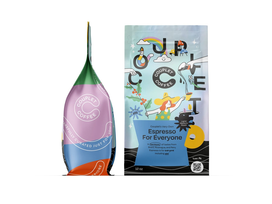 Couplet Coffee Espresso for Everyone Blend Bags - 5 LB | Couplet Coffee | Beverage | Delivery near me in ... Farm2Me