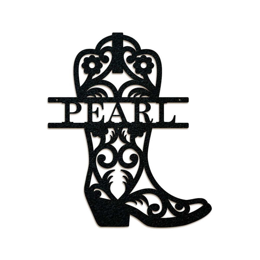 Cowboy Boot Monogram