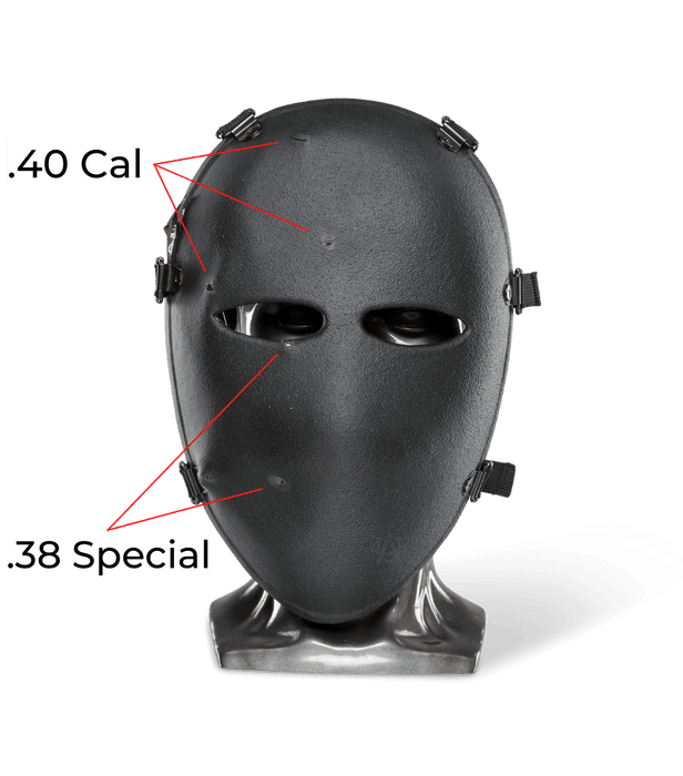 CQCM™ Full Face Bulletproof Mask | NIJ Level IIIA+