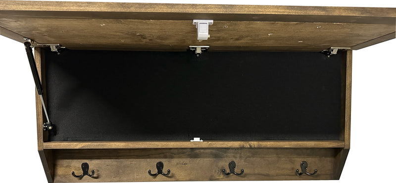 Coat Rack Hidden Gun Storage - Welcome