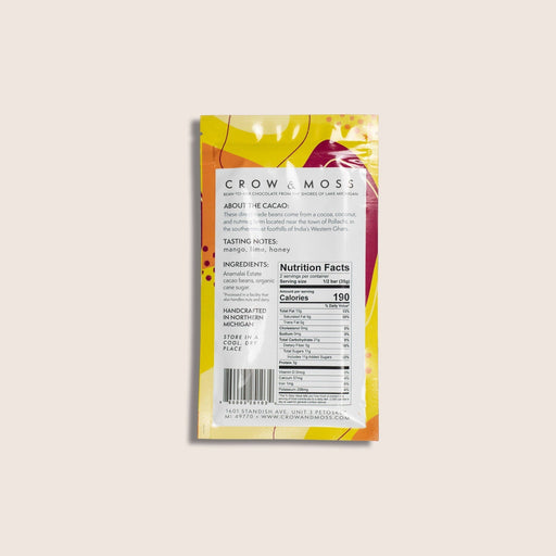 Crow & Moss Chocolate - India Anamalai Chocolate Bar 70% - Case of 15 - Single Origin Dark Chocolate Bar | Delivery near me in ... Farm2Me #url#