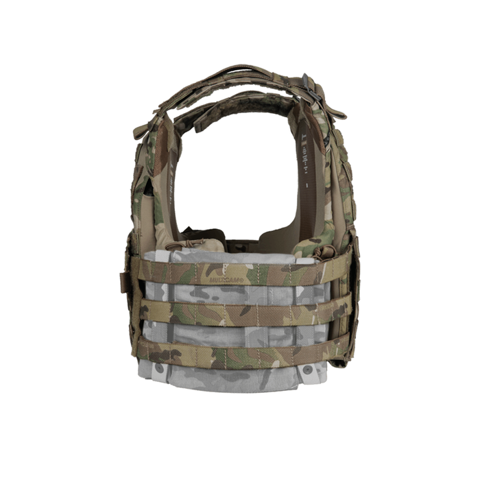 Crye LVS Tactical Cover | SKELETAL Cummerbund w/ Mag/Radio Pouches (Like-New)