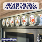 Cuisines of the World Gourmet Seasonings Collection - 6 Tins Collections & Gift Sets Gustus Vitae