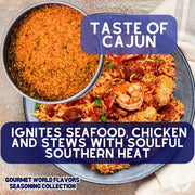 Cuisines of the World Gourmet Seasonings Collection - 6 Tins Collections & Gift Sets Gustus Vitae