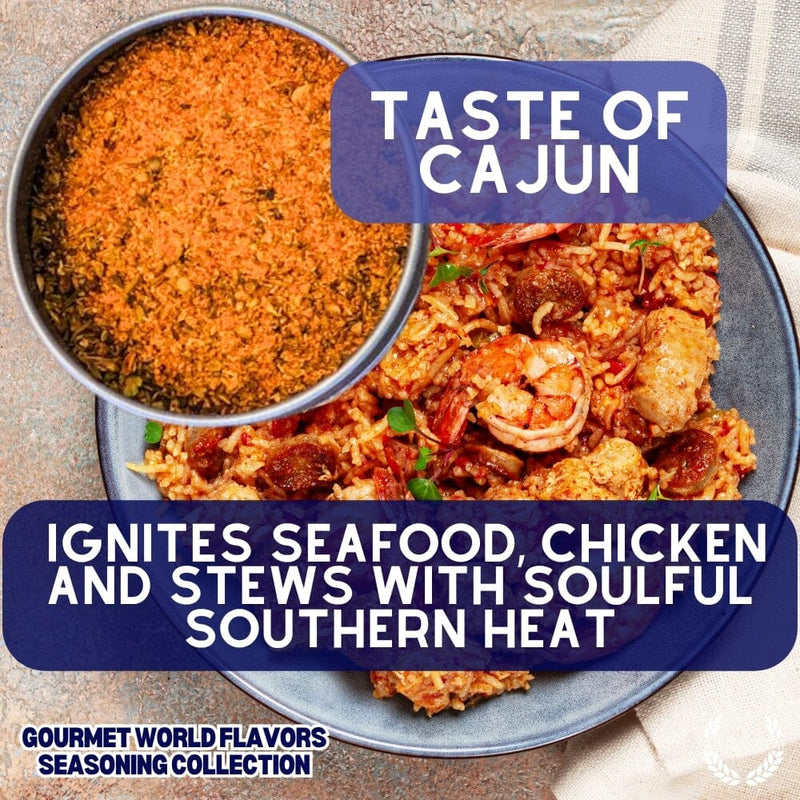 Cuisines of the World Gourmet Seasonings Collection - 6 Tins Collections & Gift Sets Gustus Vitae