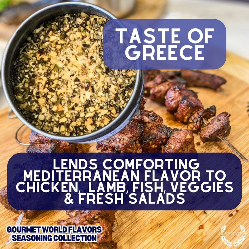 Cuisines of the World Gourmet Seasonings Collection - 6 Tins Collections & Gift Sets Gustus Vitae