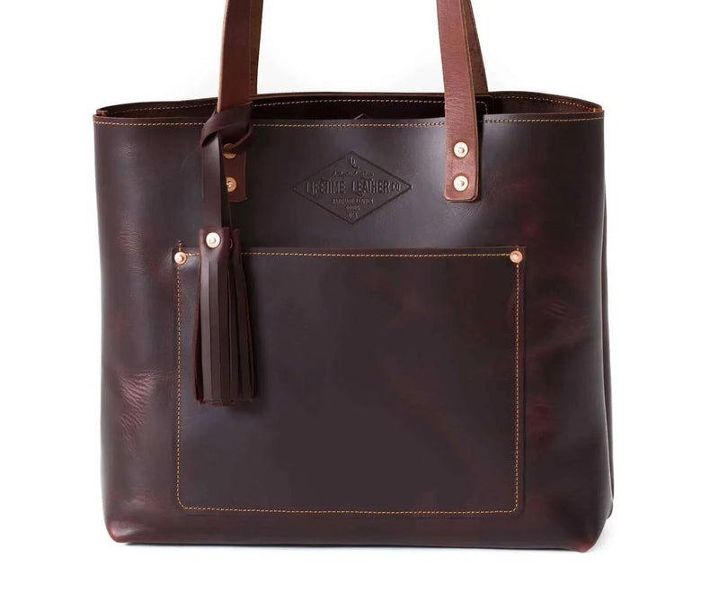 Lifetime Tote - Pebble - Lifetime Leather Co