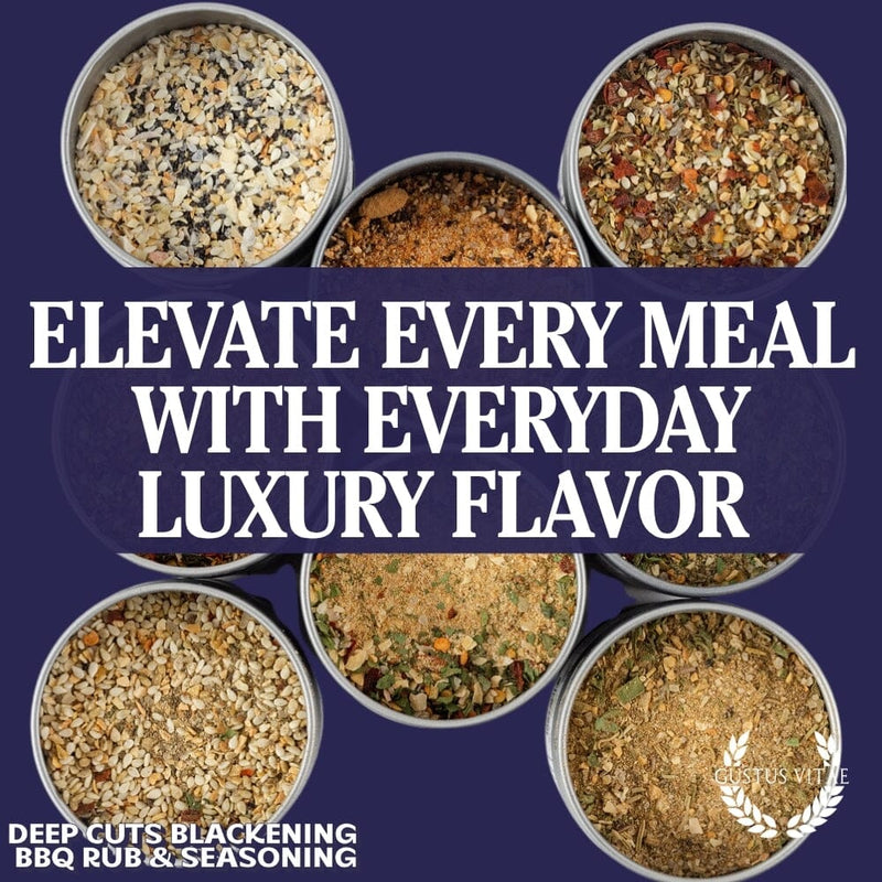 Deep Cuts Blackening BBQ Rub & Seasoning Bougie BBQ Gustus Vitae