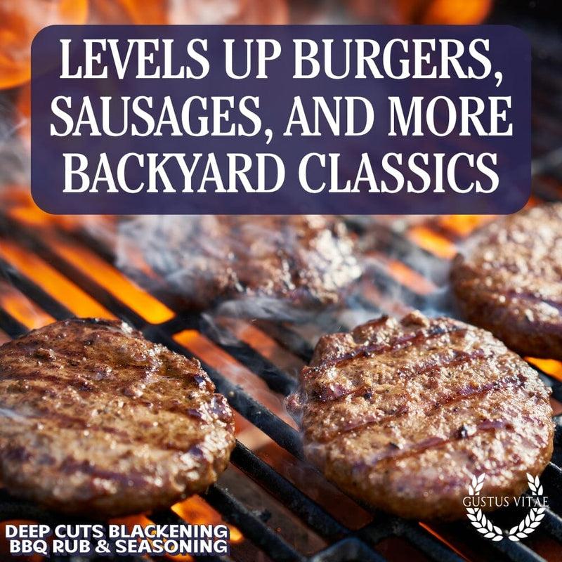 Deep Cuts Blackening BBQ Rub & Seasoning Bougie BBQ Gustus Vitae