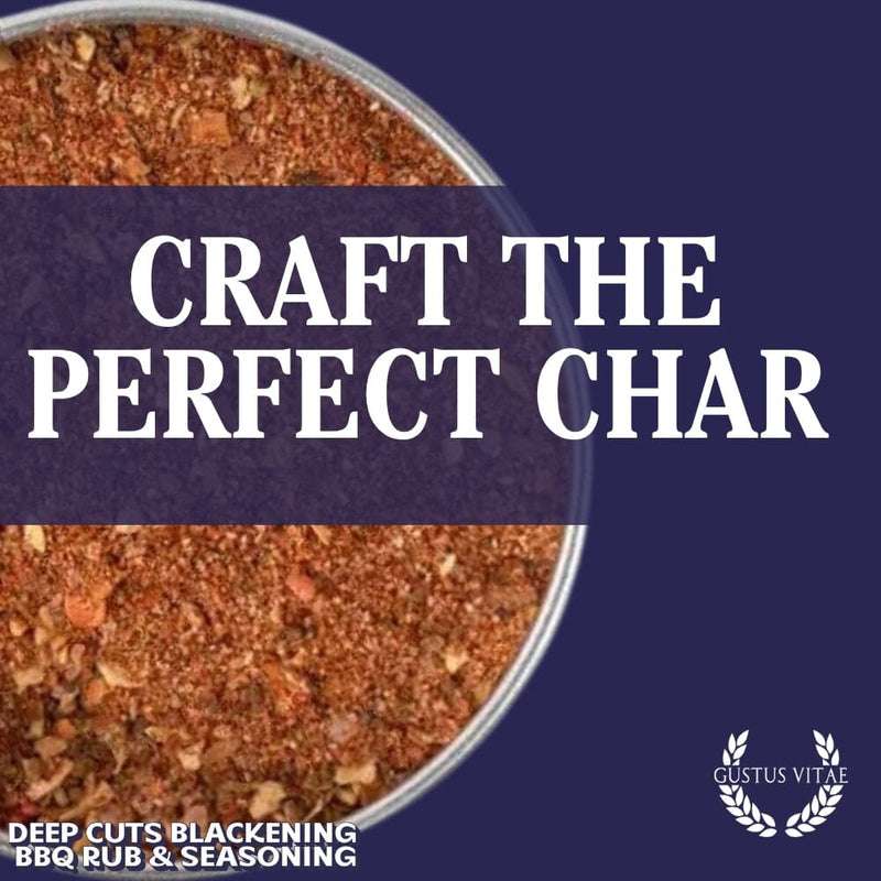 Deep Cuts Blackening BBQ Rub & Seasoning Bougie BBQ Gustus Vitae