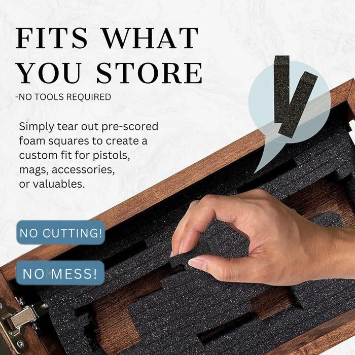 Hidden Gun Safe - Deer Scene Wall Gun Cabinet - Hidden Wall Storage - Wood Gun Cabinet - Handcrafted Gun Concealment Furniture - Hidden Gun Storage by Bellewood Designs