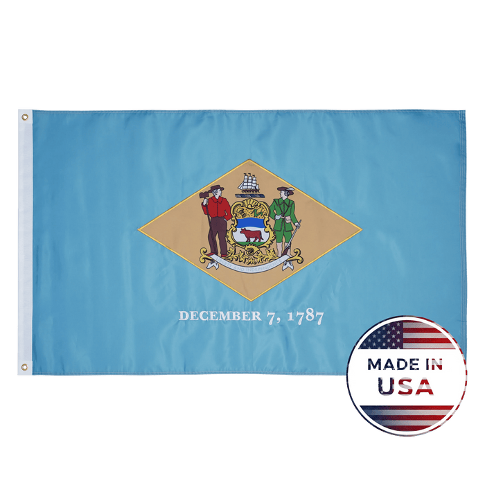 Delaware State Flag - 100% Made in USA