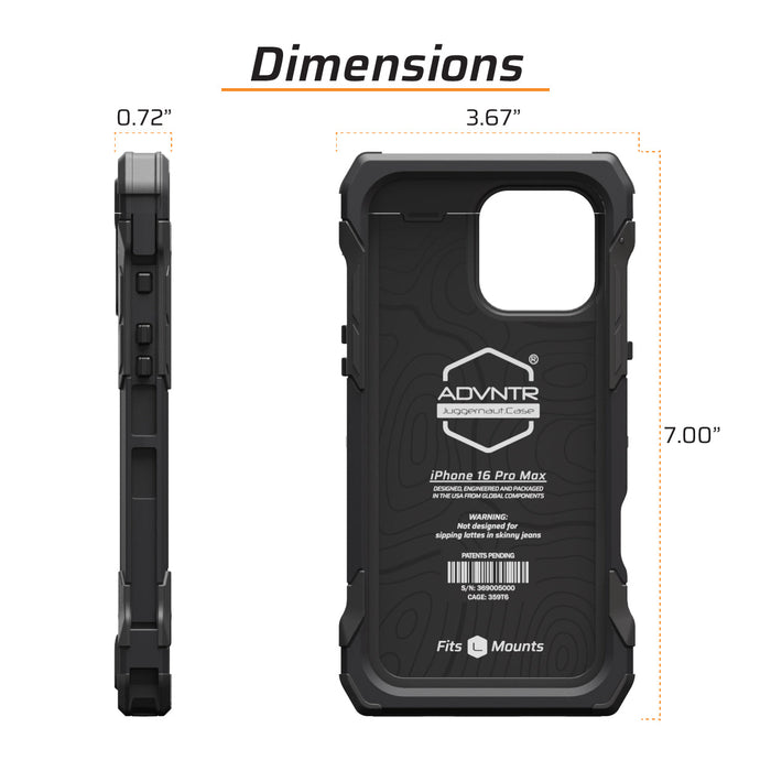 iPhone 16 Pro Max ADVNTR Phone Case | Made in USA
