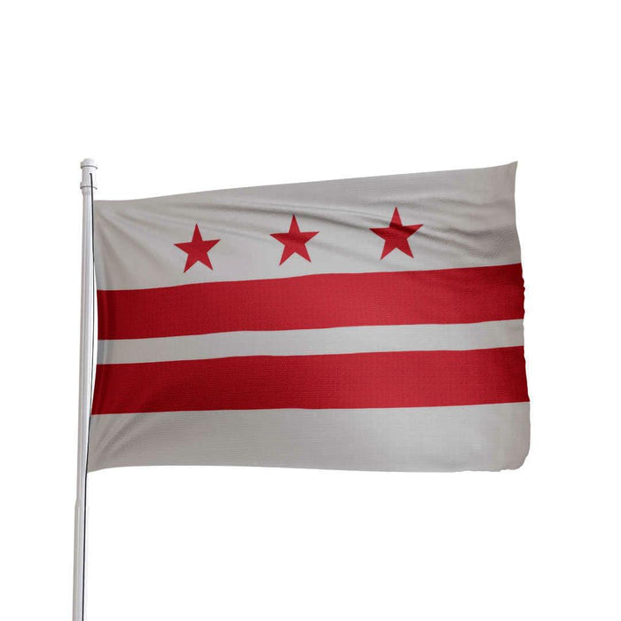 District of Columbia Flag 3x5 - Durable Nylon DC State Flag