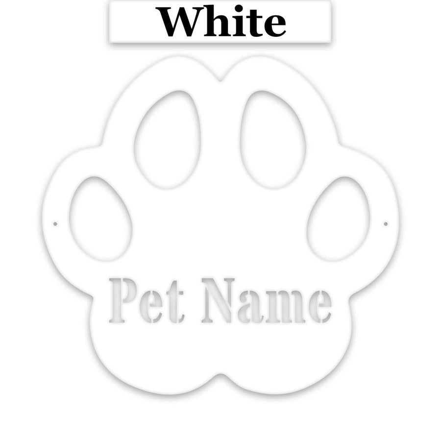 Dog Paw Monogram