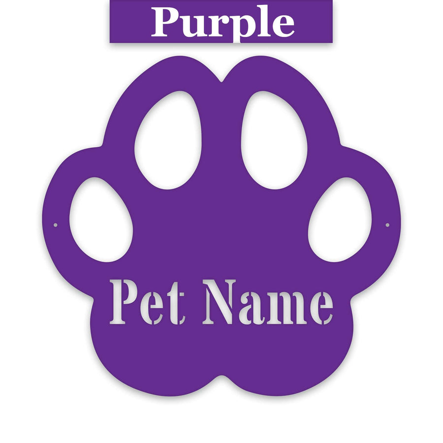 Dog Paw Monogram