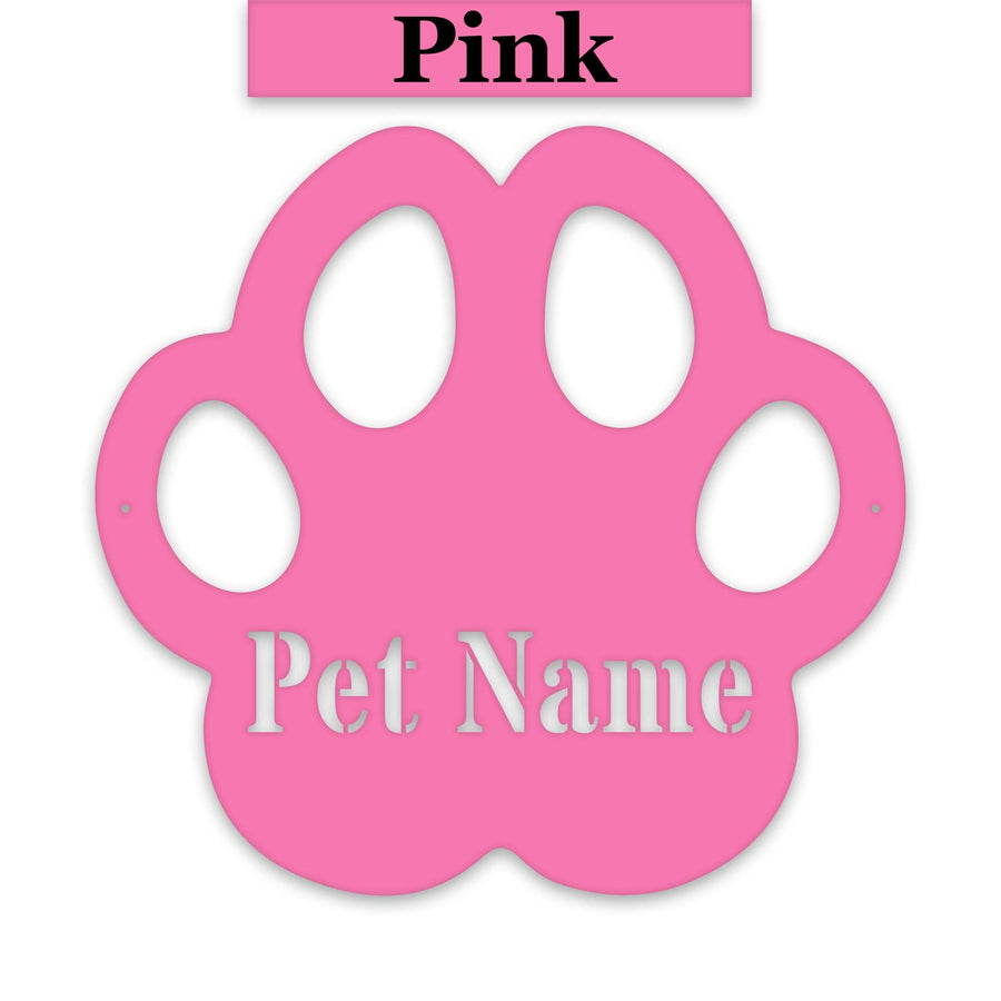Dog Paw Monogram